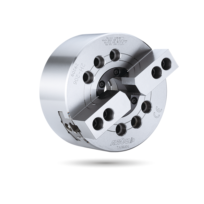 2H-2/2H-2A Large Thru-Hole 2-Jaw Power Chuck