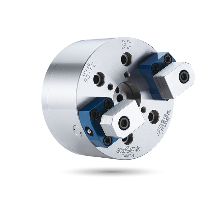 2J Non-Thru-Hole 2-Jaw Finger Power Chuck