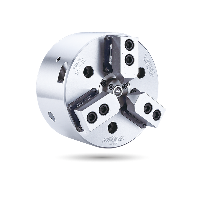 3R Compensation-Type 3-Jaw Power Chuck