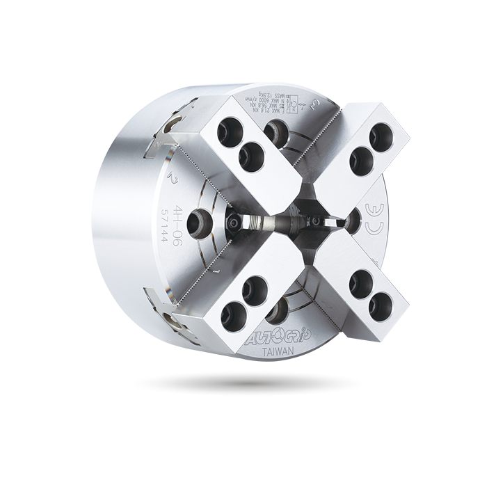 4H/4H-A Thru-Hole 4-Jaw Lathe Chuck